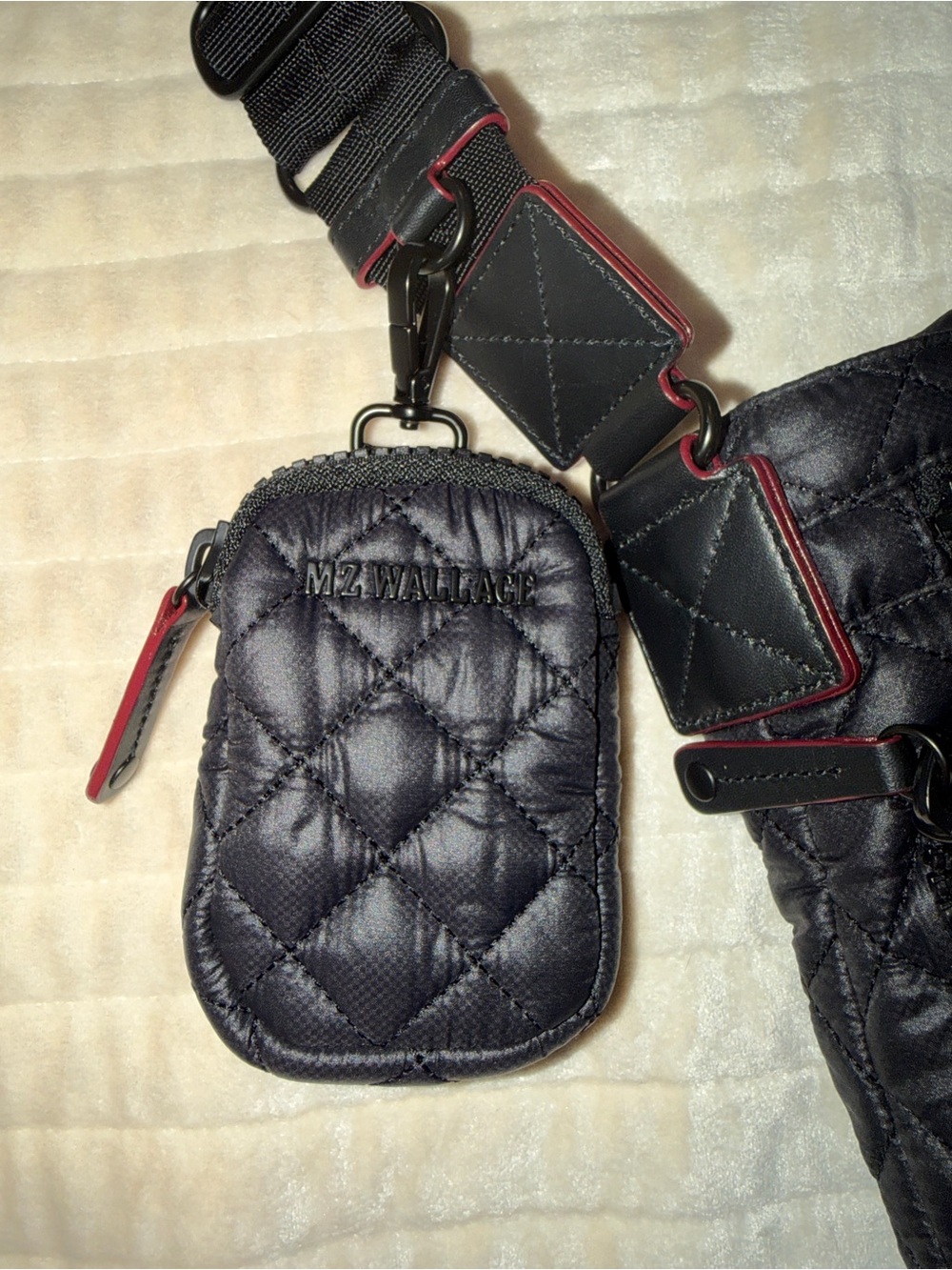 MZ Wallace Quilted Mia in Black - Picture 6 of 12
